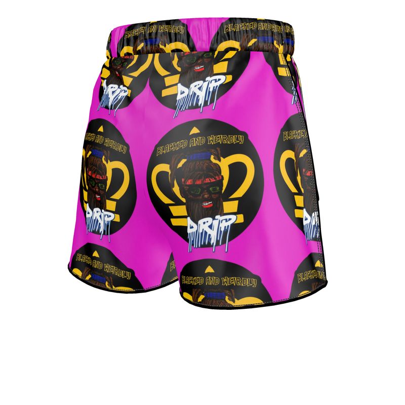 Blacked and Weirdly Drip Ladies Luxury Pajama Shorts