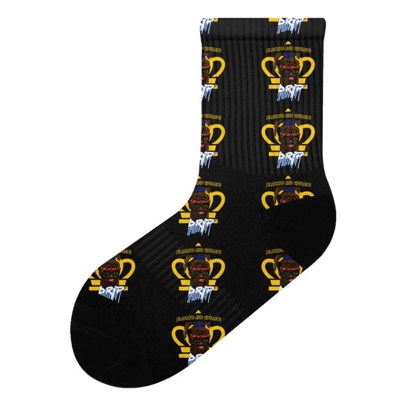 Blacked and Weirdly Drip Socks