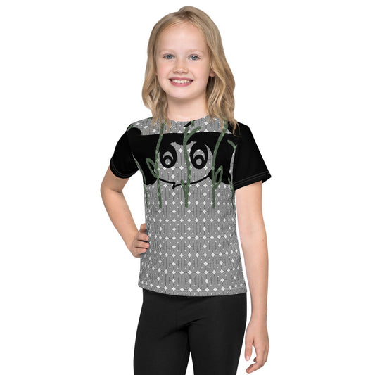 Panda Drip Kids crew neck t-shirt