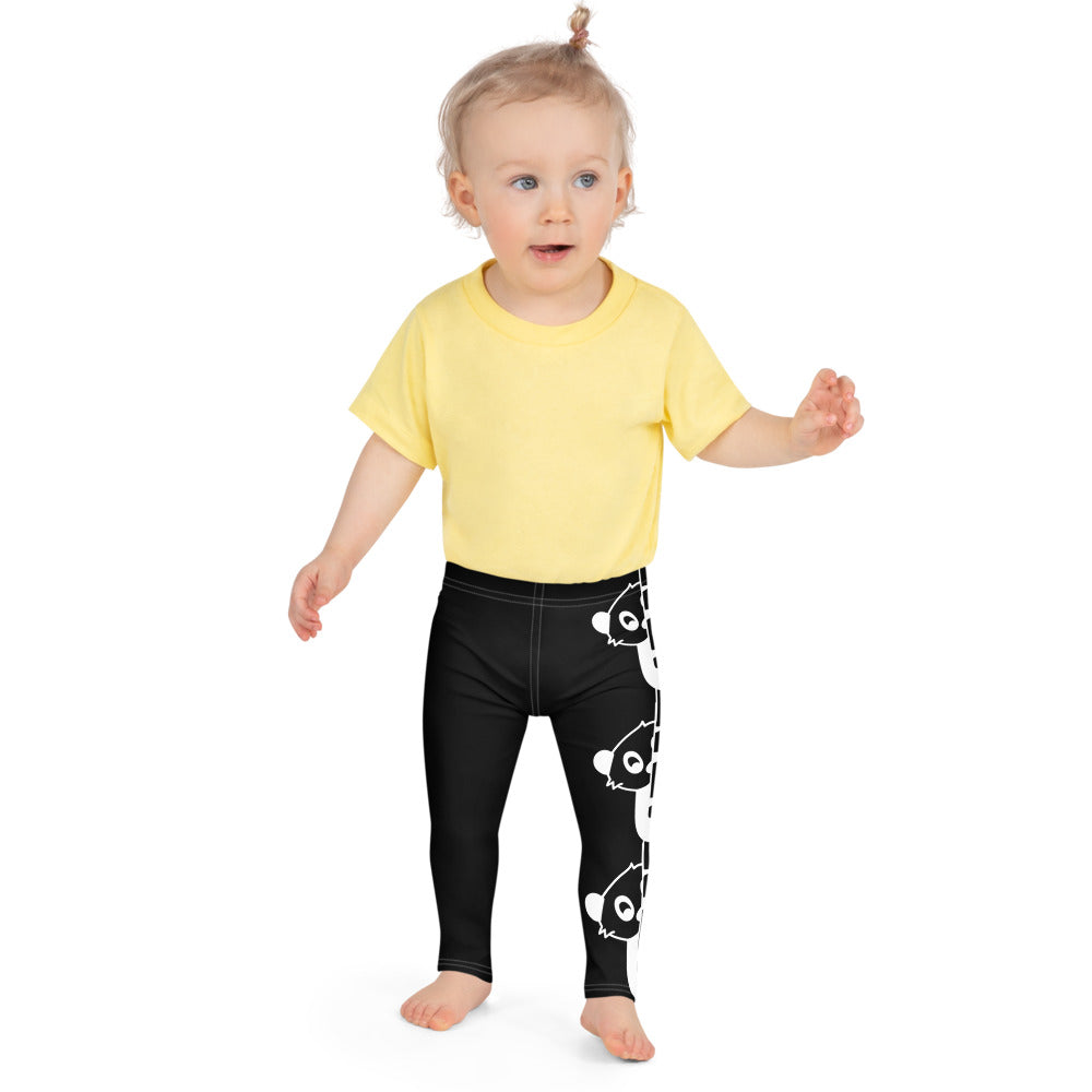 BlackEd and Weirdly Drip Panda Kid's Leggings