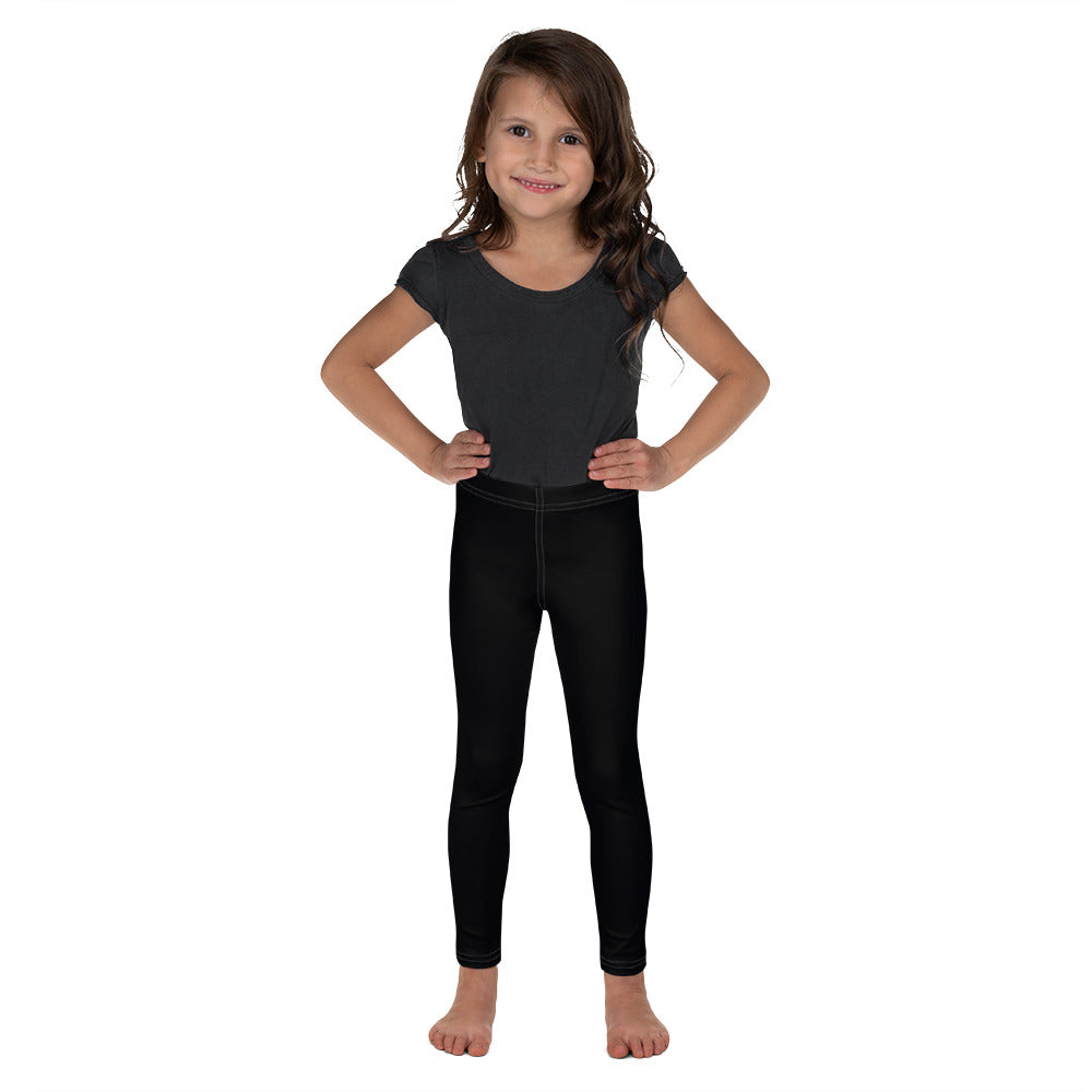 BW Drip Kid's Leggings-Black