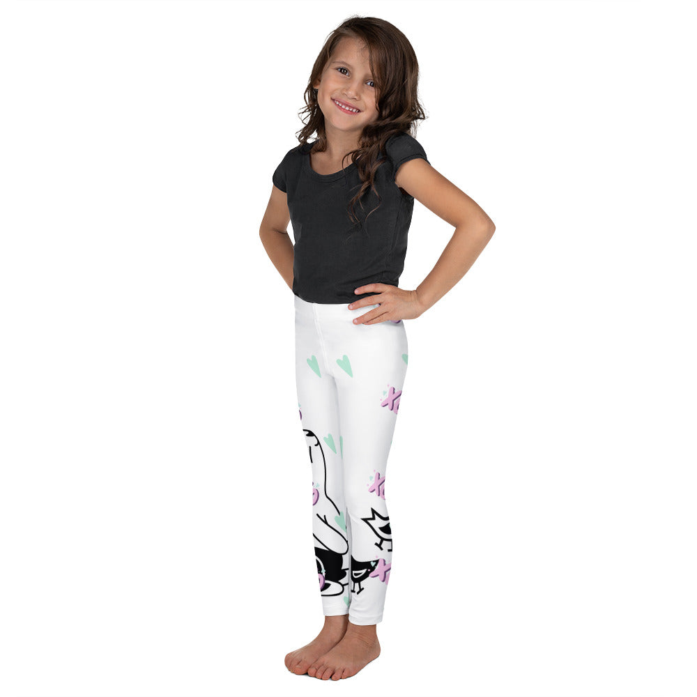 BlackEd and Weirdly Drip BUNNY XOXO Kid's Leggings