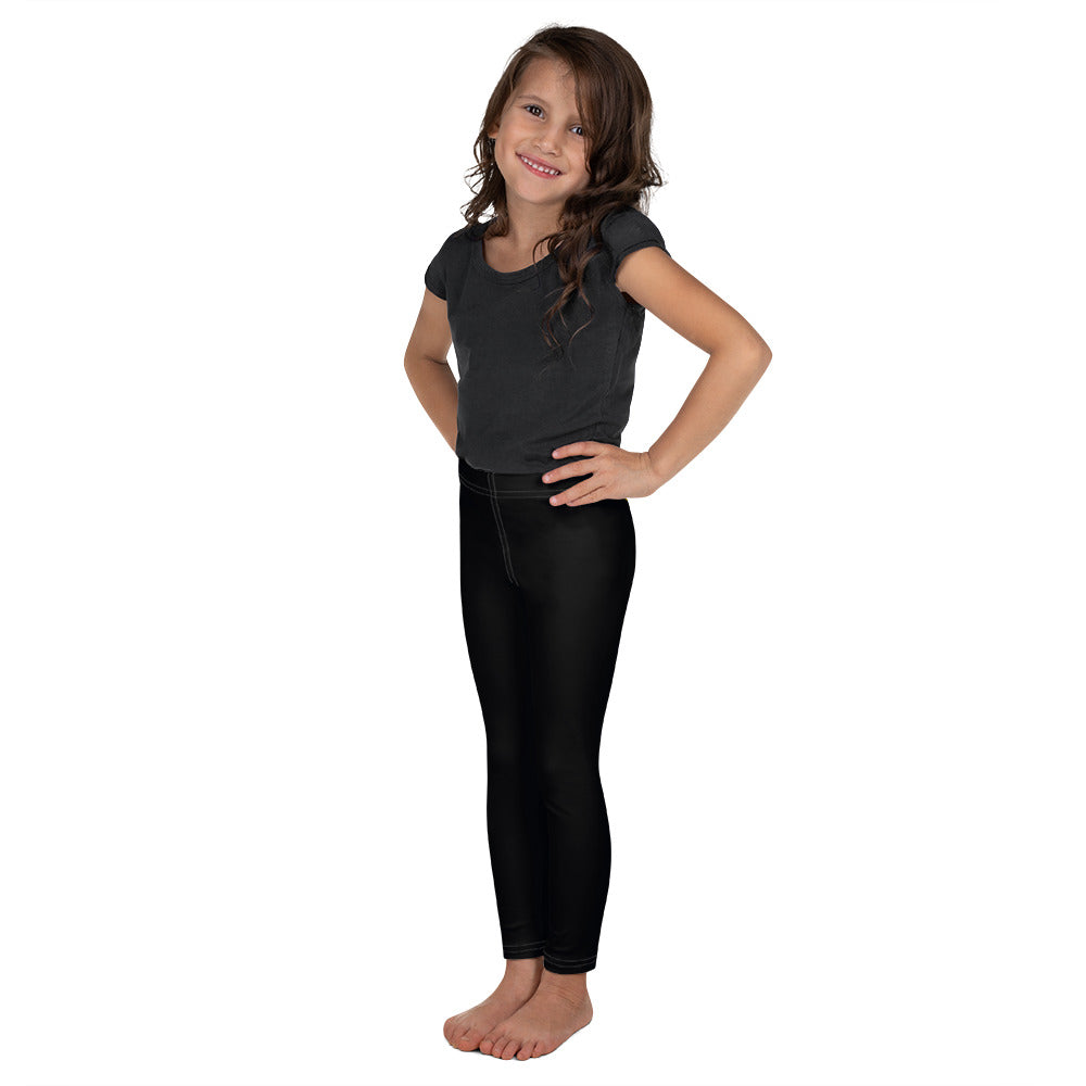 BW Drip Kid's Leggings-Black