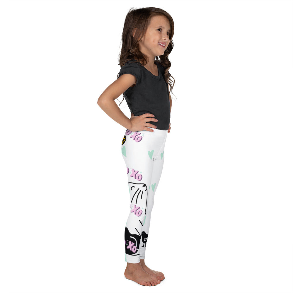 BlackEd and Weirdly Drip BUNNY XOXO Kid's Leggings