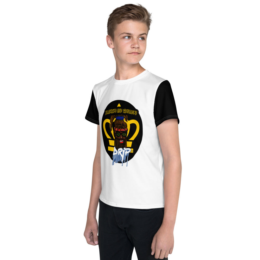 BW Drip Youth crew neck t-shirt