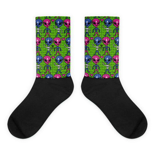 Alien twins Socks