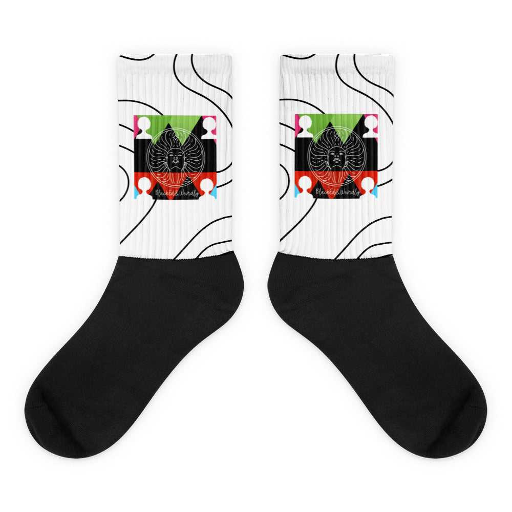 BW Afro Socks